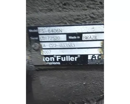 Transmission Assembly FULLER FS6406N LKQ Heavy Truck - Goodys