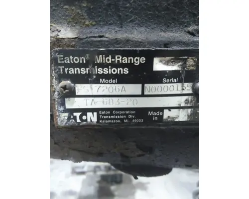 Transmission Assembly FULLER FS7206A LKQ Heavy Truck - Goodys