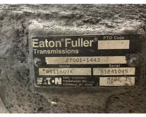 Fuller RT11609A Transmission
