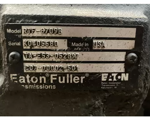 Fuller RTF8709B Transmission