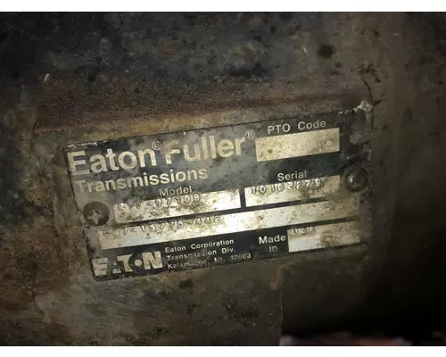 Fuller RTF9710B Transmission