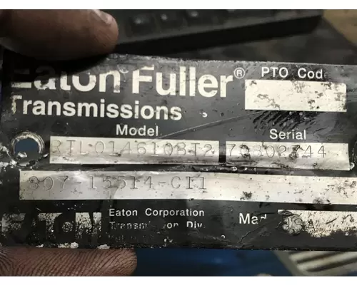 Fuller RTLO14610B-T2 Transmission