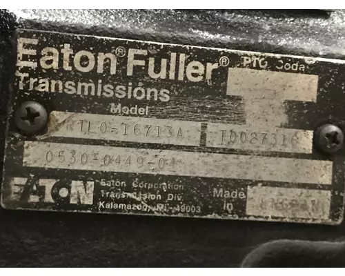 Fuller RTLO16713A Transmission