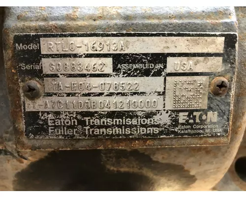 Fuller RTLO16913A Transmission