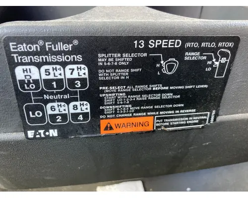 Fuller RTLO18913A Transmission Misc. Parts