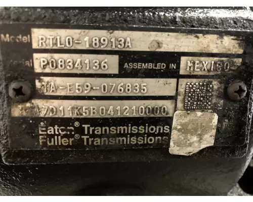 Fuller RTLO18913A Transmission