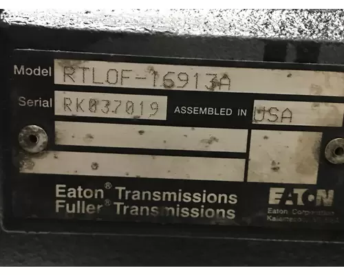 Fuller RTLOF16913A Transmission