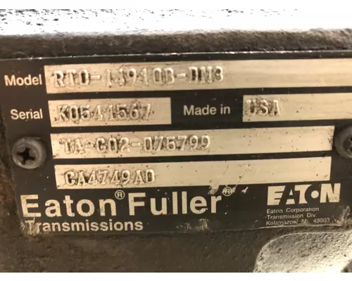 Fuller RTO14910B-DM3 Transmission
