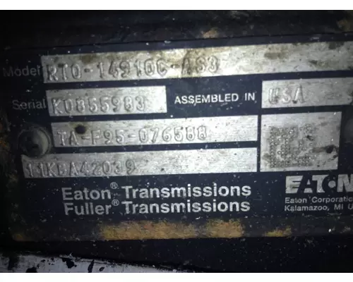 Fuller RTO14910C-AS3 Transmission