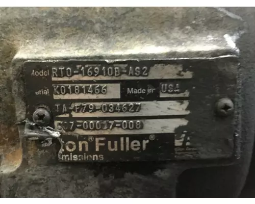 Fuller RTO16710B-AS2 Transmission