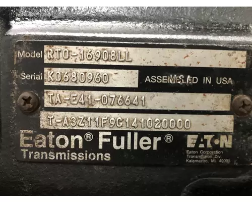 Fuller RTO16908LL Transmission