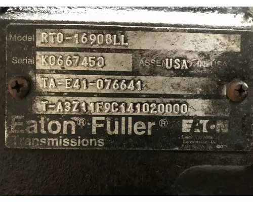 Fuller RTO16908LL Transmission