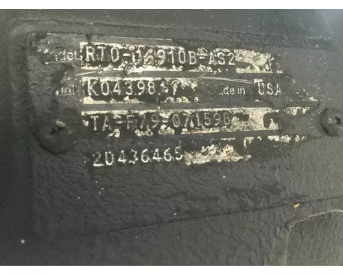 Fuller RTO16910B-AS2 Transmission