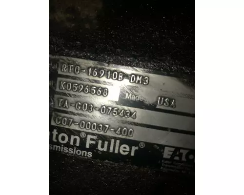 Fuller RTO16910B-DM3 Transmission