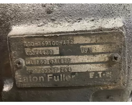 Fuller RTO16910C-AS2 Transmission