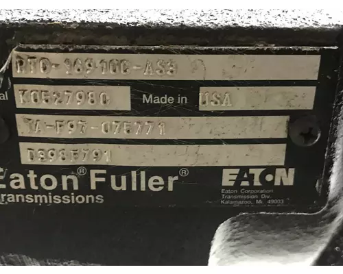 Fuller RTO16910C-AS3 Transmission