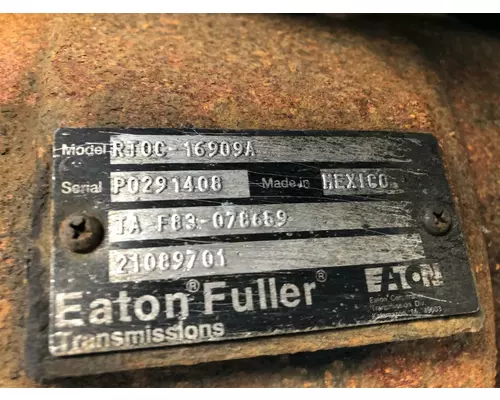 Fuller RTOC16909A Transmission