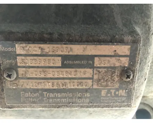 Fuller RTOCM16909A Transmission Misc. Parts