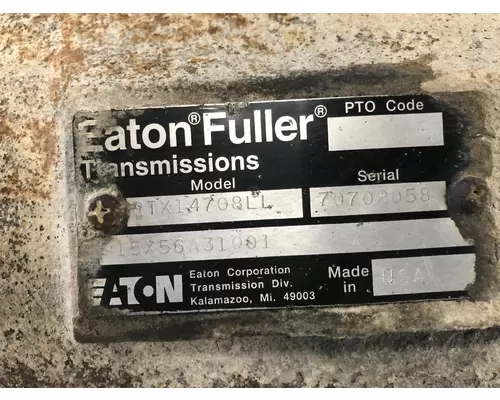 Fuller RTX14708LL Transmission