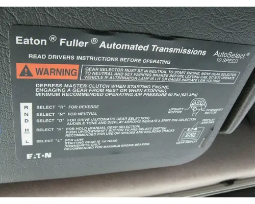 Transmission Assembly FULLER RTAO16710BAS Michigan Truck Parts