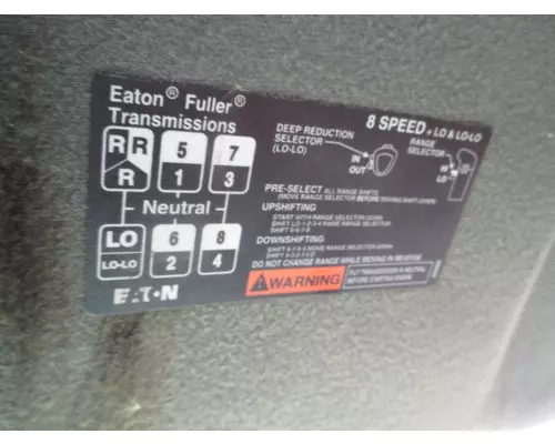 Transmission Assembly FULLER RTF8908LL Dutchers Inc   Heavy Truck Div  Ny