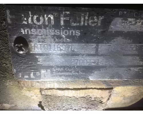 Transmission Assembly FULLER RTO11607L LKQ Heavy Truck - Goodys