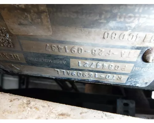 Transmission Assembly FULLER RTO16909ALL Dutchers Inc   Heavy Truck Div  Ny