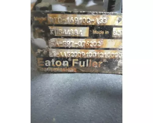 Transmission Assembly FULLER RTO16910CAS3 LKQ Heavy Truck - Goodys