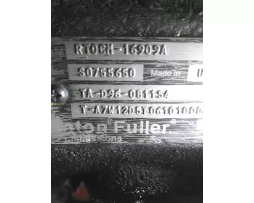 Transmission Assembly FULLER RTOC16909A LKQ Heavy Truck - Goodys