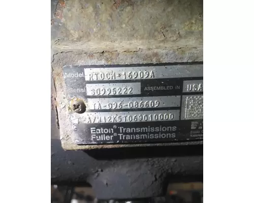 Transmission Assembly FULLER RTOCM16909A LKQ Heavy Truck - Goodys