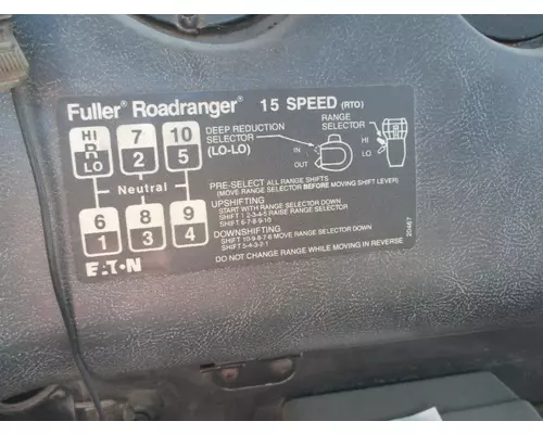 Transmission Assembly FULLER RTOF14715 Dutchers Inc   Heavy Truck Div  Ny