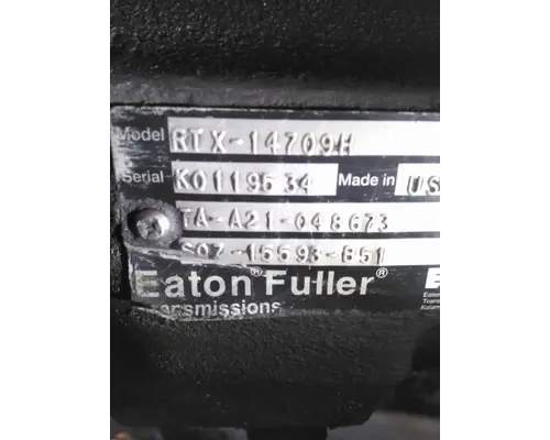 Transmission Assembly FULLER RTX14709H LKQ Heavy Truck - Goodys