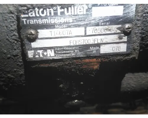 Transmission Assembly FULLER T14607A LKQ Heavy Truck - Goodys