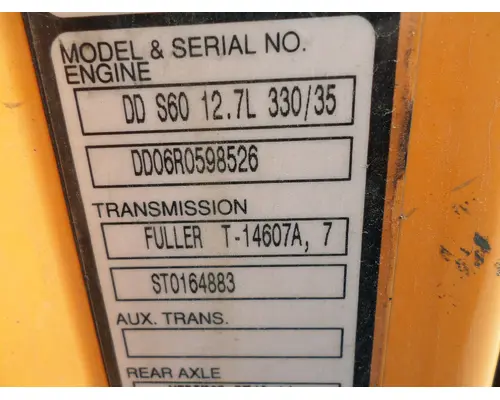 Transmission Assembly FULLER T14607A LKQ Heavy Duty Core