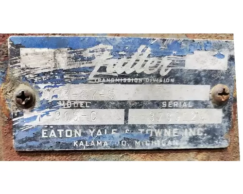 Transmission Assembly FULLER T905C LKQ KC Truck Parts Billings