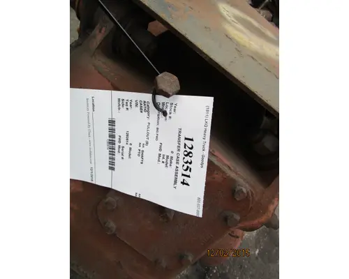 Transfer Case Assembly FWD  LKQ Heavy Truck - Goodys