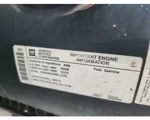 GM/Chev (HD) 4.8 Engine Assembly