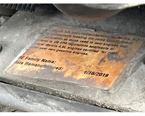 GM/Chev (HD) 4.8 Engine Assembly