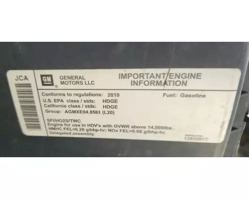 GM/Chev (HD) 4.8 Engine Assembly