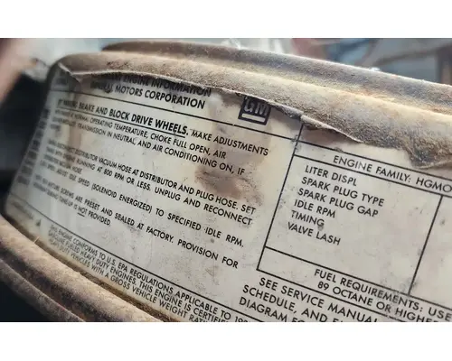 GM/Chev (HD) 5.7L Engine Assembly