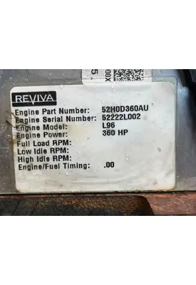 GM/Chev (HD) 6.0L Engine Assembly