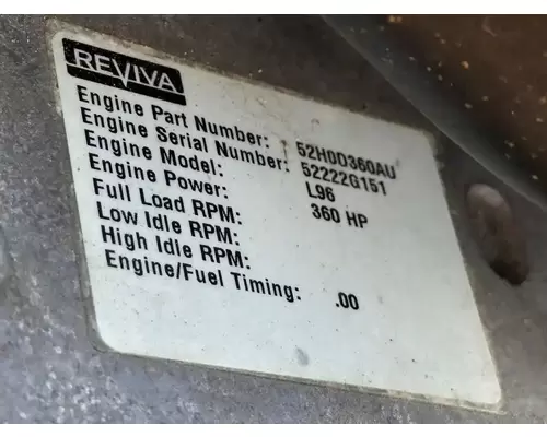 GM/Chev (HD) 6.0L Engine Assembly