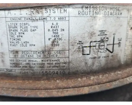 GM/Chev (HD) 6.0L Engine Assembly