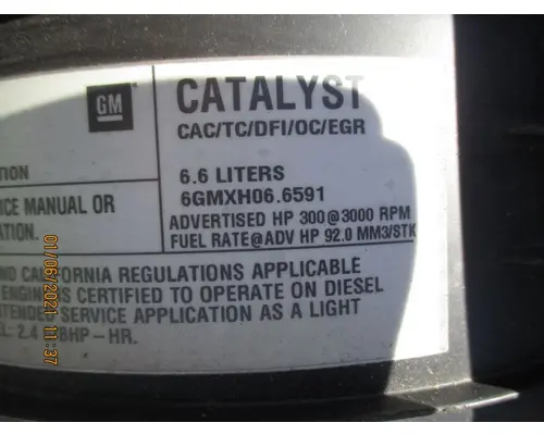 GM/Chev (HD) 6.6L DURAMAX Engine Assembly