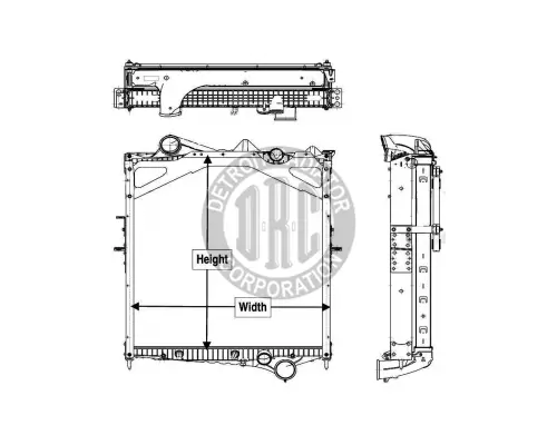 GMC/VOLVO/WHITE VNL_VG73MOD-PA Radiator