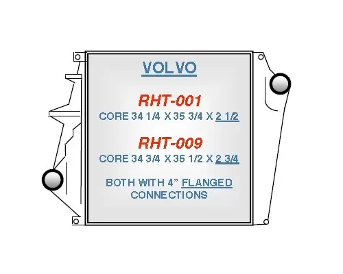 GMC/VOLVO/WHITE VNL_WGM30E ChargeAirCooler