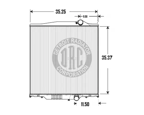 GMC/VOLVO/WHITE VNL200 Radiator