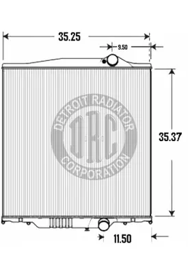 GMC/VOLVO/WHITE VNL200 Radiator