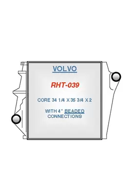 GMC/VOLVO/WHITE VNL660 ChargeAirCooler