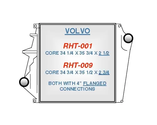 GMC/VOLVO/WHITE VNL660 ChargeAirCooler